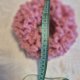 Szydełkowa Frotka do Włosów – Puszysta i Różowa (Handmade)