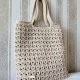 AŻUROWA TOREBKA ZE SZNURKA BAWEŁNIANEGO