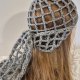 Ręcznie robiony czepiec– unikatowy dodatek w stylu boho/avant-garde