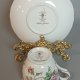 Crown Staffordshire Chelsea Manor Angielska Porcelana Kostna Duet