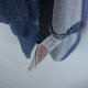 F&F szara bluza melanż / M