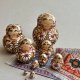 Matryoshka Original Doll ❤ Matrioszki 10szt. ❤ Drewniane, ręcznie malowane