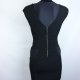 Zara czarna ołówkowa sukienka mini / XS