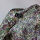 Shein sukienka maxi plisowana długi rękaw kwiatki / M