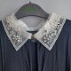 Czarna vintage viscose sukienka New Look 36