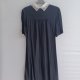 Czarna vintage viscose sukienka New Look 36