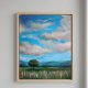 Błękitne niebo -obraz akrylowy formatu 60/50 cm