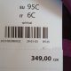 Biustonosz fioletowy 95C