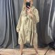 artystyczny płaszcz plus size