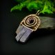 Jaspis cesarski wisiorek wire wrapping