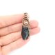 Wisiorek z turmalinem wire wrapping