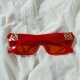 CZERWONE OKULARY - VINTAGE STYLE