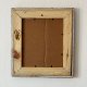 Vintage - Czerwona Ramka - stare drewno