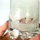 Kryształowa Szklanka do Whisky grawer Statek Old Fashioned Vintage lata 80 PRL
