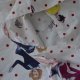 3 poszewki na poduszki w stylu pin up vintage retro