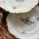 Monbijou Efchenbach Germany ❀ڿڰۣ❀ Baroque Style ❀ڿڰۣ❀ Komplet talerzyków z kostnej porcelany