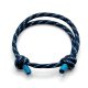 Bransoleta sznurek marynarska linka unisex granat