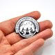 Pin broszka black white czarownice
