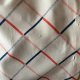 Kremowa bluzka vintage kratka retro old money Parisian chic 40/L