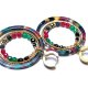 Wianki circle (colourful) - kolczyki