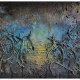 Struktury - Prześwit (Structures – Breach 60x80) - oryginalny obraz strukturalny na płótnie, abstrakcja, textured painting, abstract canvas wall