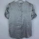 Armani Exchange satynowa bluzka krótkie rękawy / S
