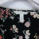H&M letnia bluzka w kwiatki regulowane marszczenie 16/44