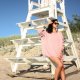 SWETER OVERSIZE PUDROWY RÓŻ