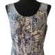 Liliowa sukienka maxi Vero Moda boho