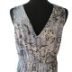 Liliowa sukienka maxi Vero Moda boho