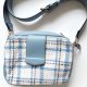 Niebieska Torebka Listonoszka Crossbody Bag