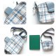 Niebieska Torebka Listonoszka Crossbody Bag