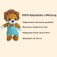 Szydełkowy Lew Amigurumi w ogrodniczkach | Maskotka Handmade Pluszowa