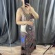 long ethno dress