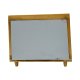 Zegar kominkowy vintage Ruhla Electric lata 70. drewno design mid-century