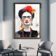 Frida - grafika na plakacie na A3