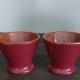 Vintage  ceramiczne  pucharki deserowe  rustykalny  styl  wiejski dom  folk