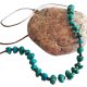INDIAŃSKI CHOKER - TURKUSY I SREBRO