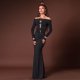 Czarna suknia maxi - Julia