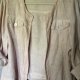 100 % Linen made in Italy pudrowy róż ciekawy fason jakościowy len