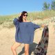 SWETER HANDMADE OVERSIZE