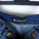AllegraK spodenki jeans wysoki stan / S