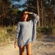 SWETER OVERSIZE ICY BLUE