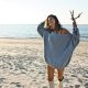 SWETER OVERSIZE ICY BLUE