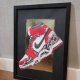 Ręcznie malowana grafika - obraz - Nike Jordan - A3