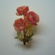 METALOWA EMALIOWANA PIN PRZYPINKA BROSZKA MAK MAKI