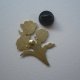 METALOWA EMALIOWANA PIN PRZYPINKA KWIATY TULIPANY