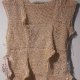 Len knitwear kamizelka narzutka