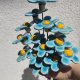 kwiat ceramiczny niezapominajka