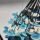 kwiat ceramiczny niezapominajka